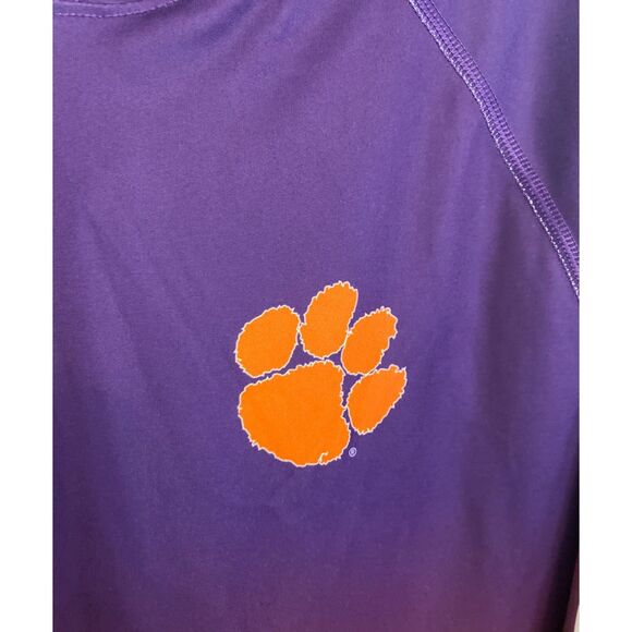 Columbia Men's Clemson Tigers Super Terminal Tackle Hoodie - Picture 2 of 6